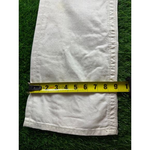 Miss Me Womens White Bootcut Jeans Sz 29 Mid Rise Rhinestone Embellished Pockets - Picture 9 of 11